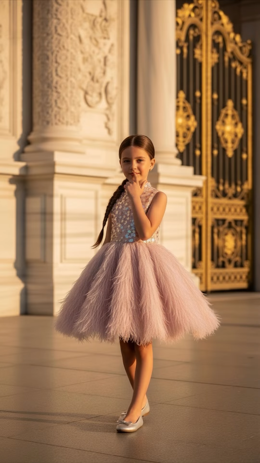 Royal Tulle Ball Gown