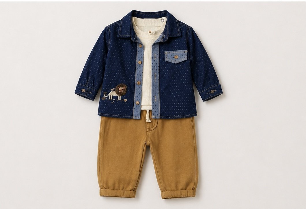 Boys’ Stylish 3-Piece Casual Set