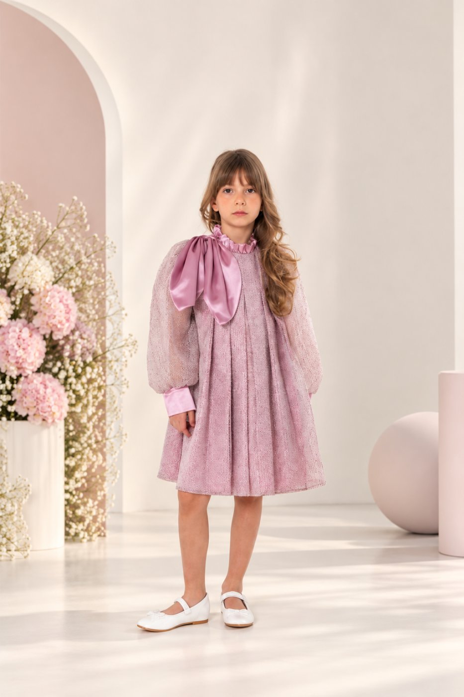 Elegant girls’ dress