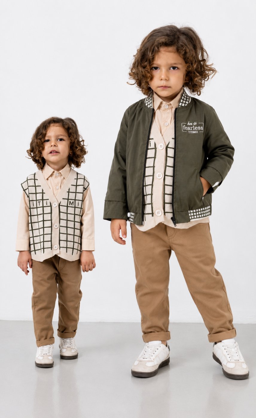 Boys’ Stylish 4-Piece Set