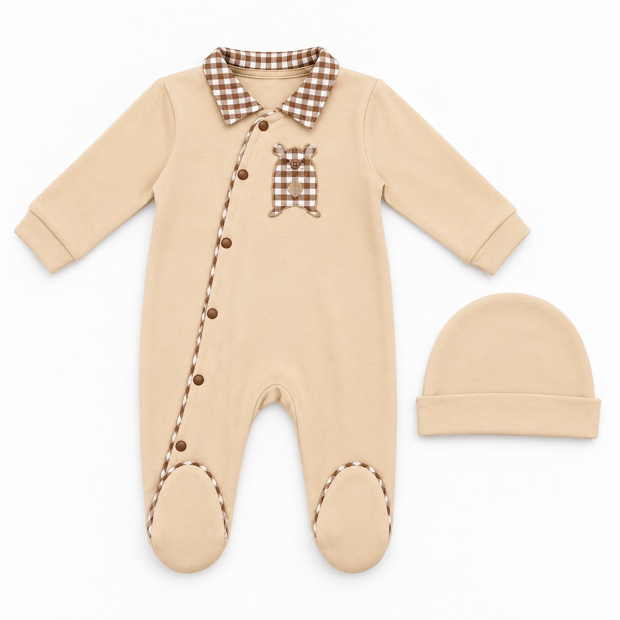 Baby 2-Piece Beige Set
