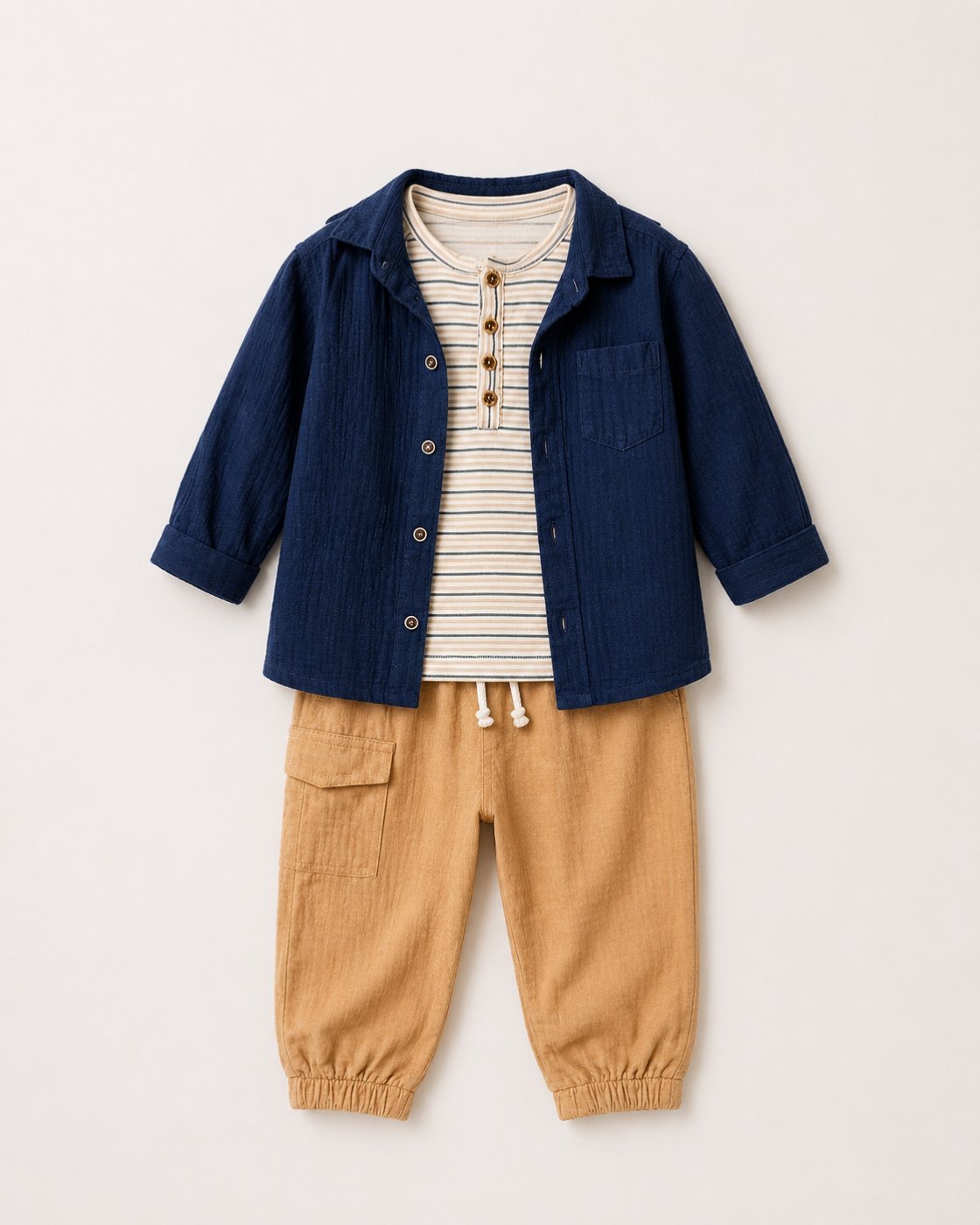 Stylish Boys’ Casual 3-Piece Set