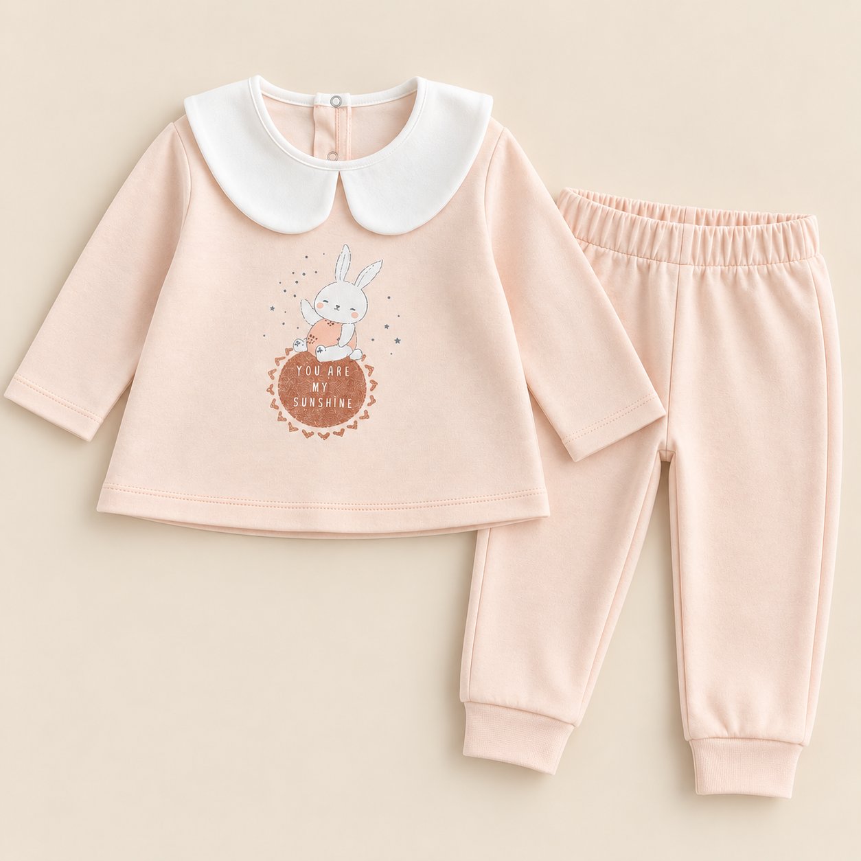Baby Girl 2-Piece Pajama Set