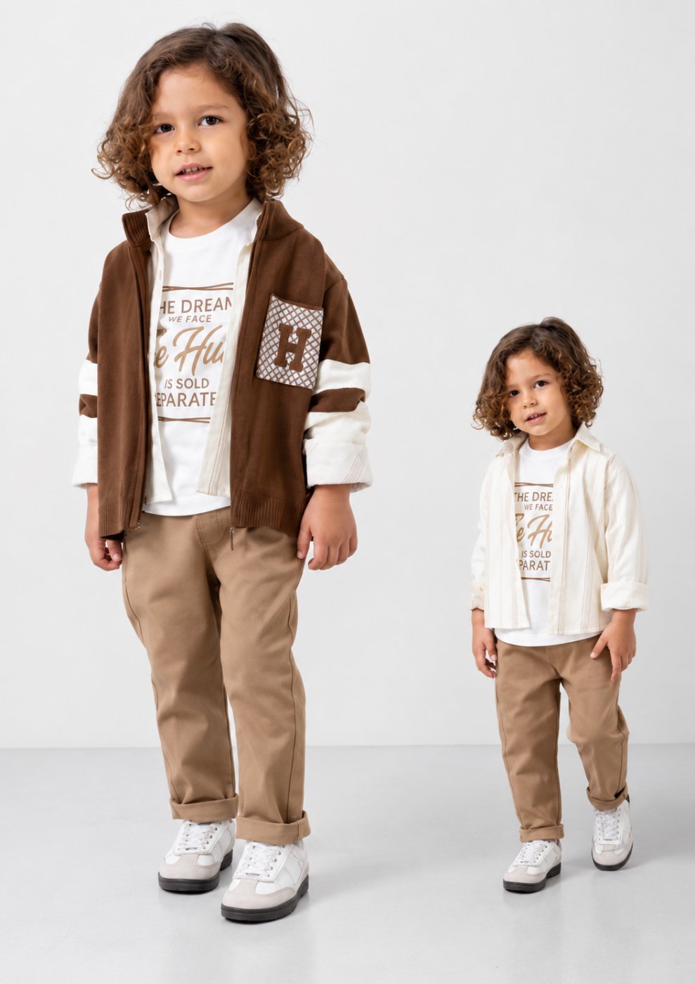 Boys’ Stylish 4-Piece Casual Set