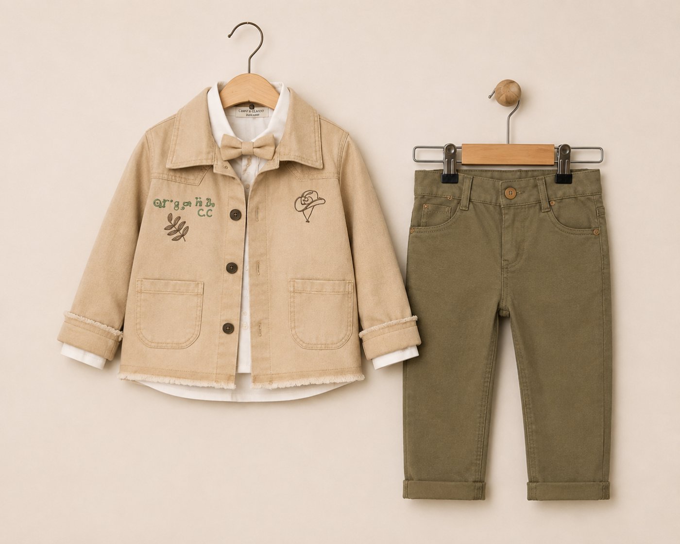 Stylish Boys’ 3-Piece Denim Set