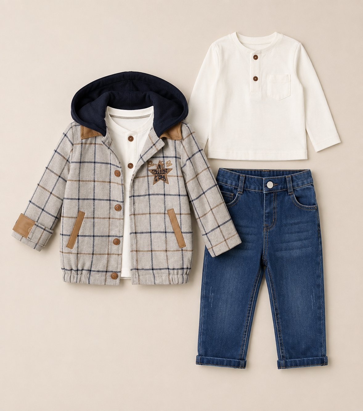 Boys’ Stylish 3-Piece Set