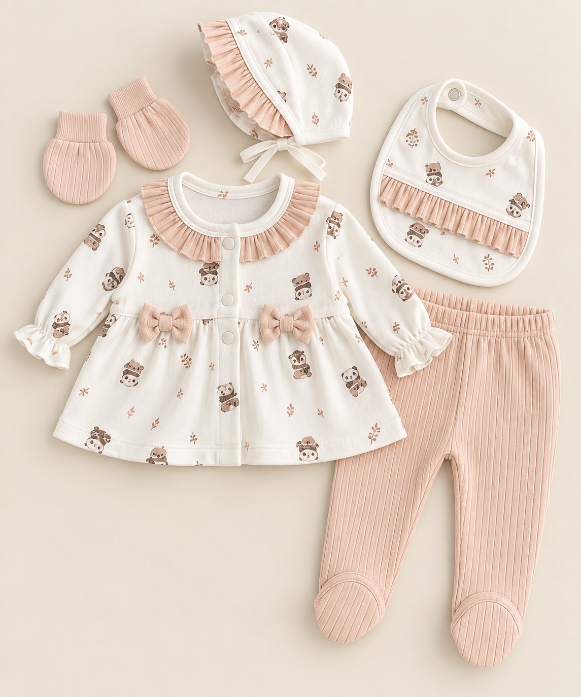 Baby Girl 5-Piece Set