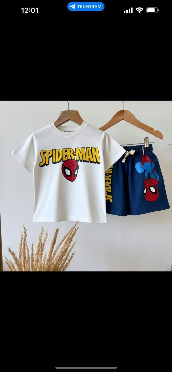 Spider-Man Boys T-Shirt & Shorts Set