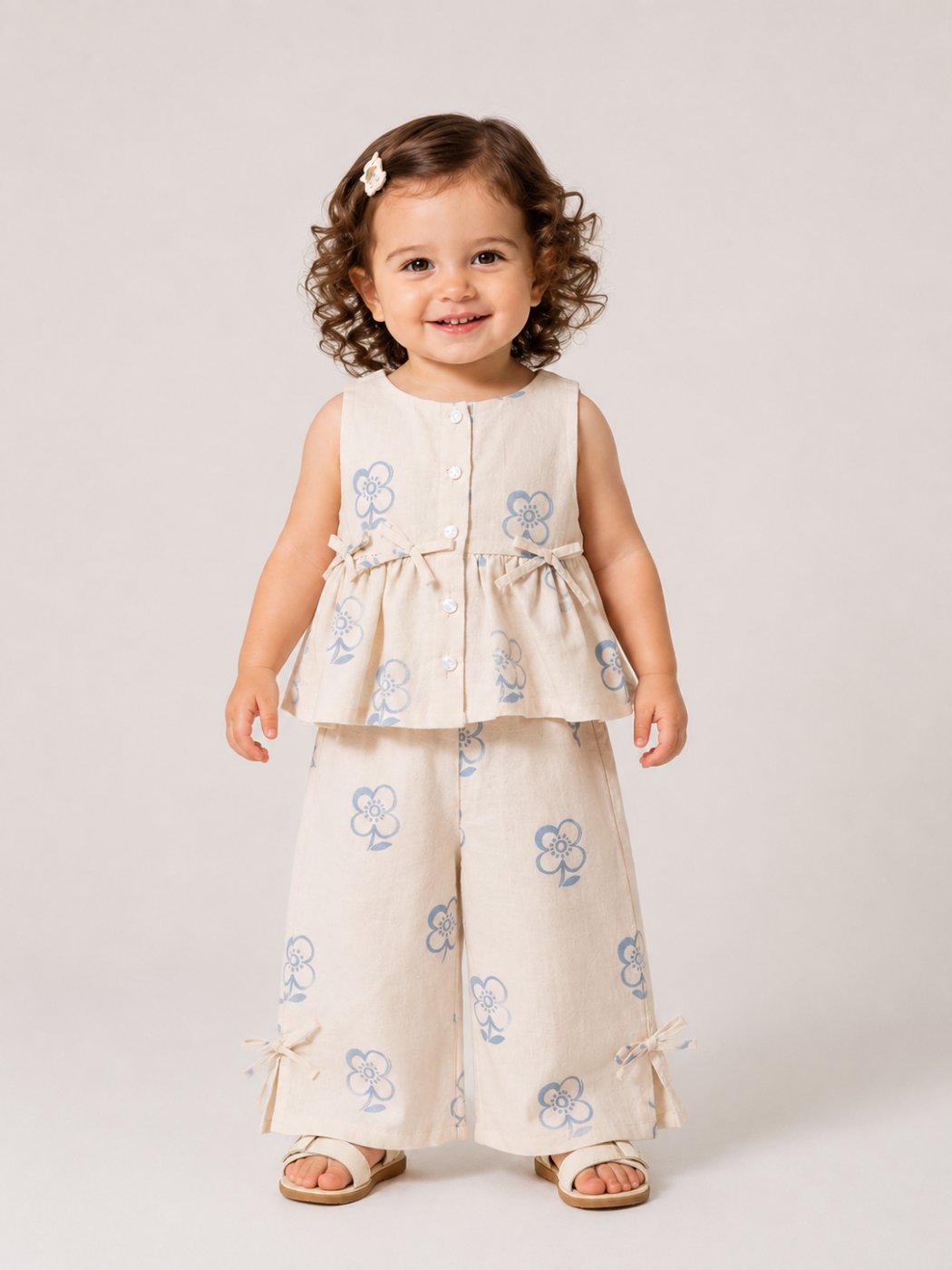 Girls’ Floral 2-Piece Summer Set