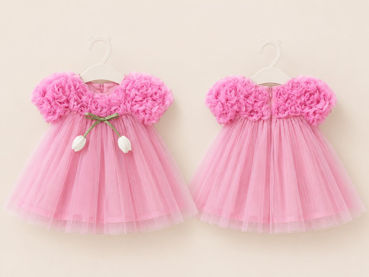 An elegant baby girl’s party dress designed to make every special occasion unforgettable